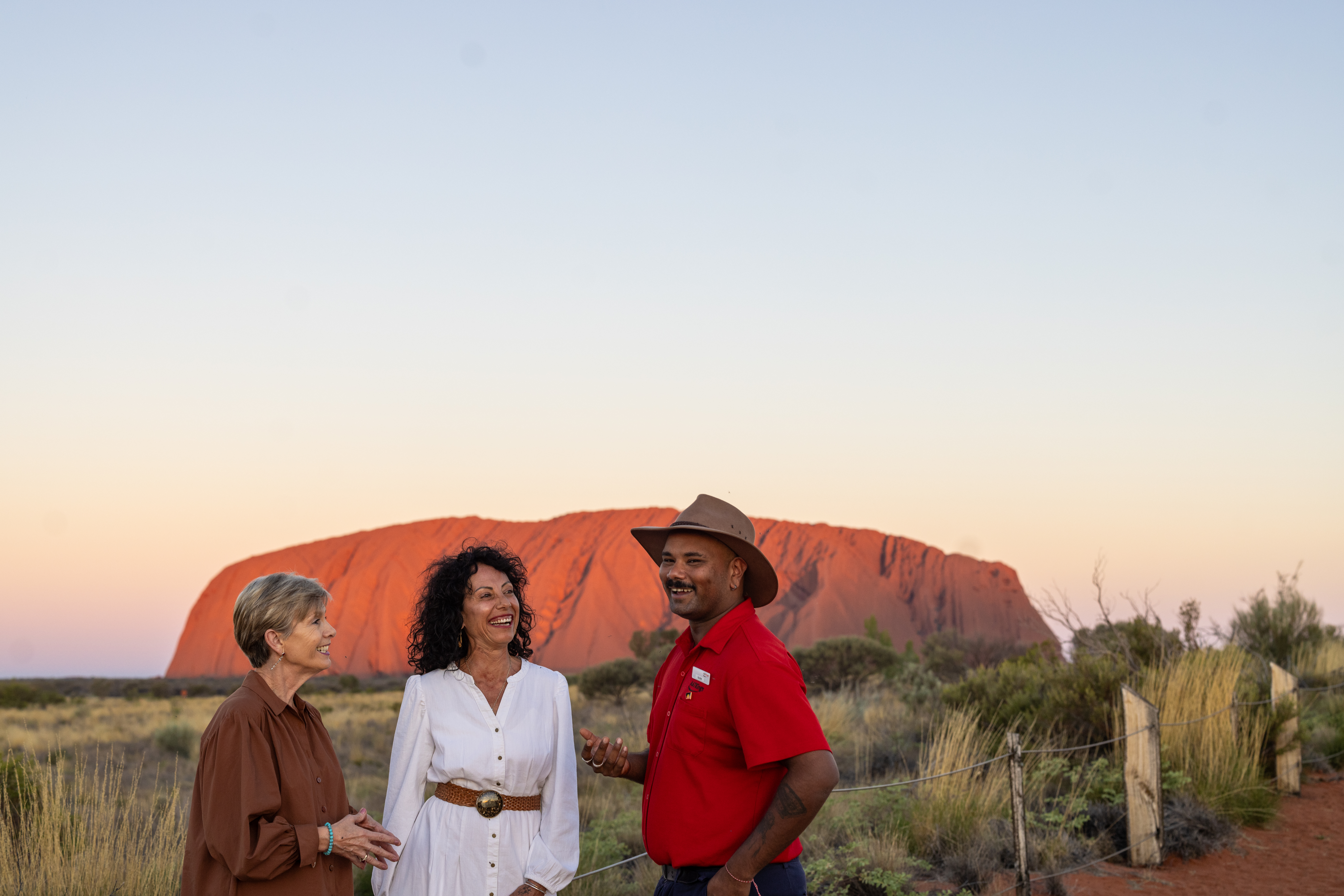 Uluru sunset dinner